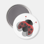 Aimant Ladybug avec les ailes d'opéra (Recto/Verso)