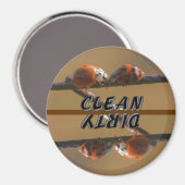 Aimant Ladybug Friends Animal Dishwasher (Recto/Verso)