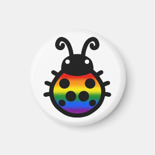Aimant Ladybug Gay Pride
