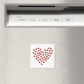 Aimant Ladybug Love Heart (In Situ (Lave-vaisselle))