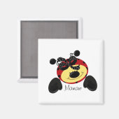 Aimant Ladybug Polka Mamaw (Recto/Verso)