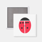Aimant ladybug simplifié (Recto/Verso)