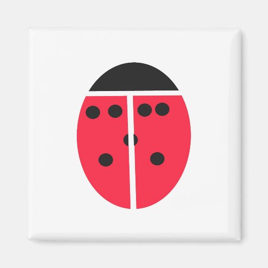 Aimant ladybug simplifié (Devant)