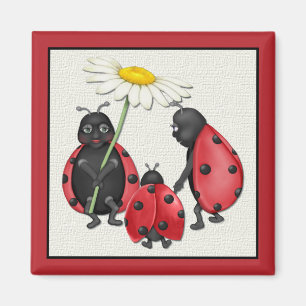 Aimant Ladybug Stroll