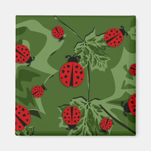 Aimant ladybugz. (Devant)