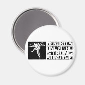 Aimant L'aérobic survit (Recto/Verso)