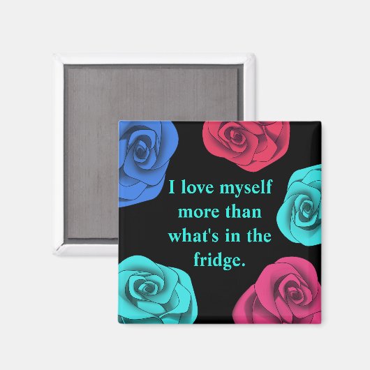 Aimant L'affirmation du régime vous aime plus (Recto/Verso)