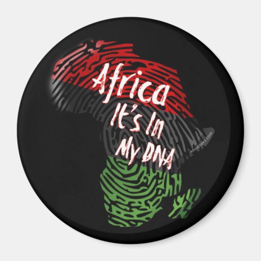 Aimant L'Afrique dans mon ADN (Devant)