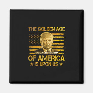 Aimant L'Âge d'Or de l'Amérique Est Sur Nous Drôle Trump 