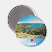 Aimant Lagoa do Fogo, Açores (Recto/Verso)