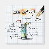 Aimant Lagon Bleu (Devant)