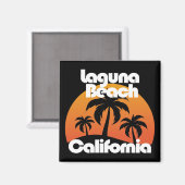 Aimant Laguna Beach, Californie (Recto/Verso)