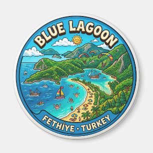 Aimant Lagune Bleue, Fethiye Turquie