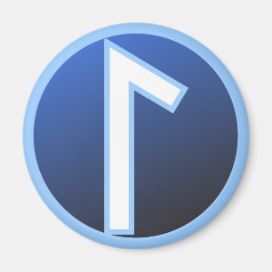 Aimant Laguz Laukaz Rune