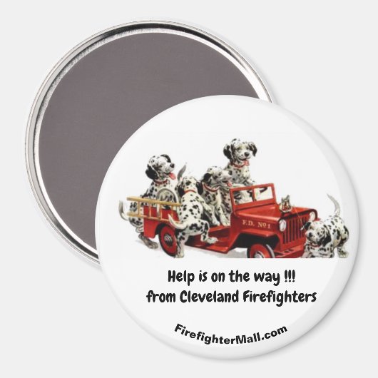 Aimant L'aide est en route ! ! ! (Recto/Verso)