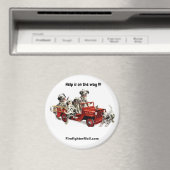 Aimant L'aide est en route ! ! ! (In Situ (Lave-vaisselle))