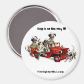 Aimant L'aide est en route ! ! ! (Recto/Verso)