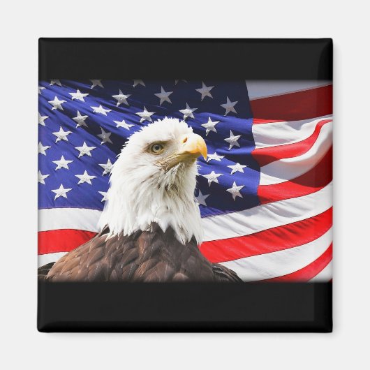 Aimant L'aigle de l'indépendance des montagnes (Devant)