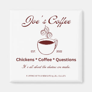 Aimant L'aimant à café Joe du FWANL de Jill Cullen
