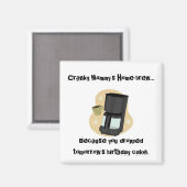 Aimant L'aimant à la maison de Cranky Mommy (Recto/Verso)