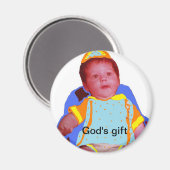 Aimant L'aimant cadeau de Dieu (Recto/Verso)