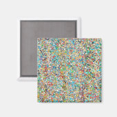 Aimant L'aimant de Confetti (Recto/Verso)