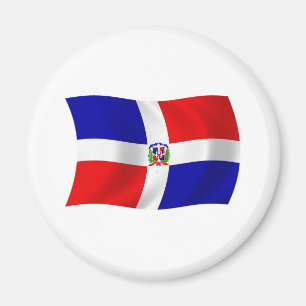 Aimant L'aimant de drapeau de la République dominicaine