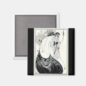 Aimant L'aimant de jupe Peacock (Recto/Verso)