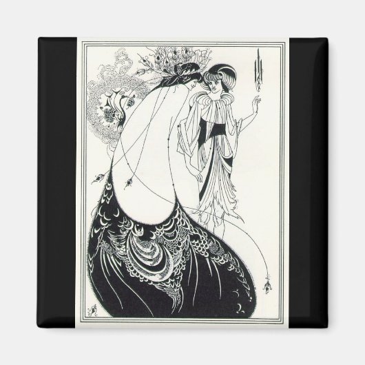 Aimant L'aimant de jupe Peacock (Devant)