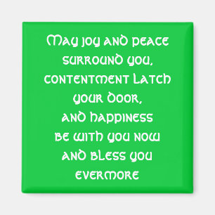 Aimant L'aimant de la bénédiction irlandaise