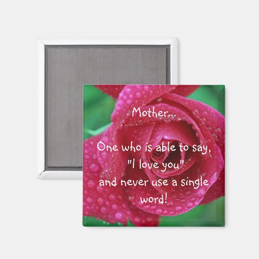 Aimant L'aimant de la mère (Recto/Verso)