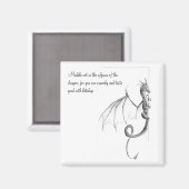 Aimant L'aimant de la page Dragon (Recto/Verso)