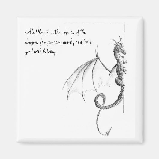 Aimant L'aimant de la page Dragon (Devant)