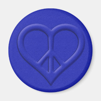 Aimant L'aimant de la paix et de l'amour