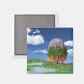 Aimant L'aimant de l'arbre de saison (Recto/Verso)