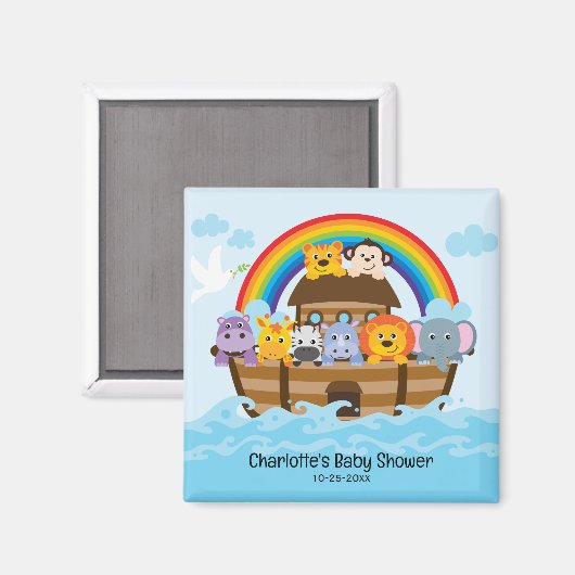 Aimant L'aimant de l'arche de Noé (Recto/Verso)