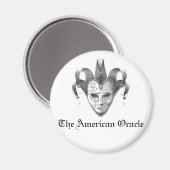 Aimant L'aimant de logo Oracle américain (Recto/Verso)