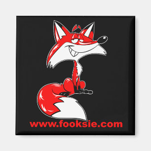 Aimant L'aimant de mascotte de Fooksie