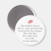 Aimant L'aimant de prière de l'OMFCC (Recto/Verso)