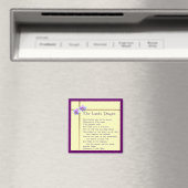 Aimant L'aimant de prière du Seigneur (In Situ (Lave-vaisselle))