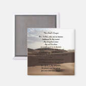 Aimant L'aimant de prière du Seigneur (Recto/Verso)