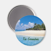 Aimant L'aimant des Grenadines (Recto/Verso)