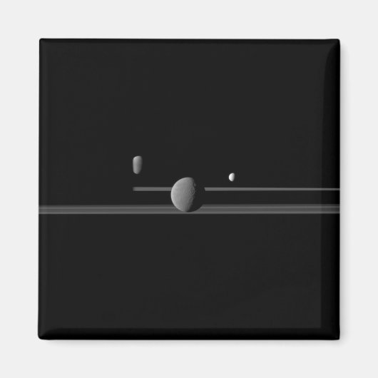 Aimant L'aimant des lunes de Saturne (Devant)