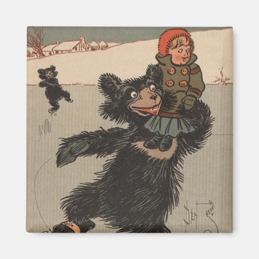 Aimant L'aimant des trois ours (Devant)