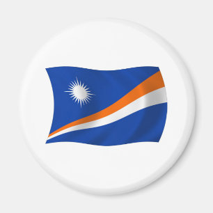 Aimant L'aimant du drapeau des Îles Marshall