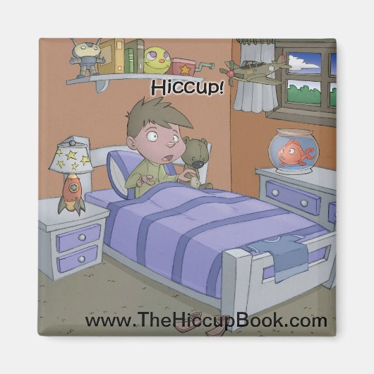 Aimant L'aimant du livre de Hiccup - Sam (Devant)