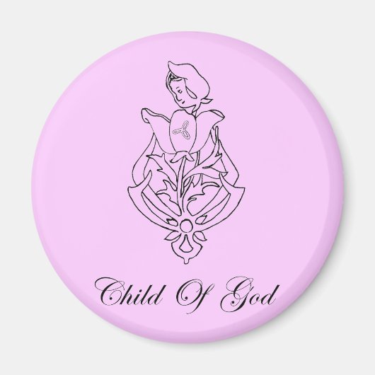 Aimant L'aimant "Enfant de Dieu" (Devant)