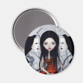 Aimant L'aimant "Fantômes sans visage" (Recto/Verso)