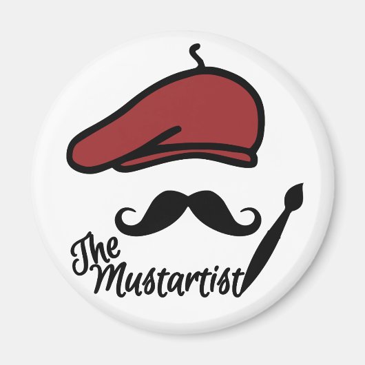 Aimant L'aimant mustartiste (Devant)