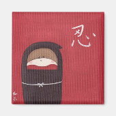 Aimant L'aimant Ninja du singe de choq (Devant)